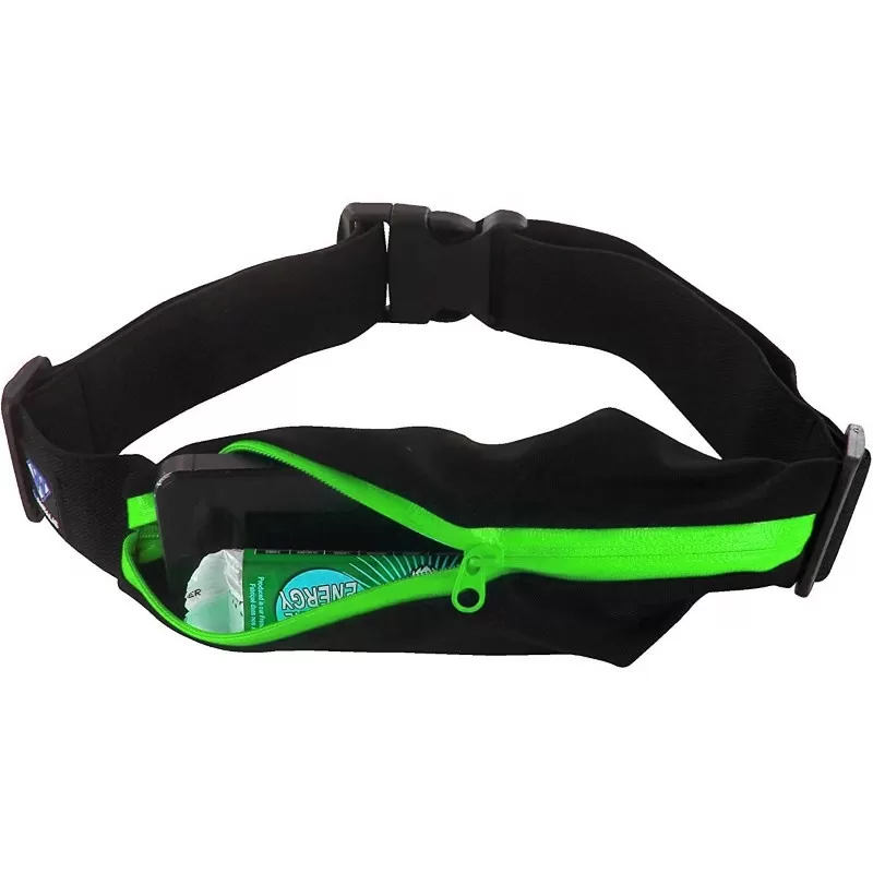 Pochette Imperméable Ceinture Cache-billets Wantalis Xtens 1 Poche Verte