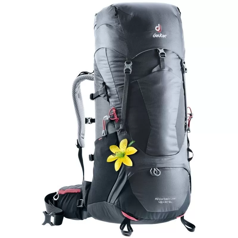 Sac Ă Dos Deuter Aircontact Lite 45+10 SL Graphite Black