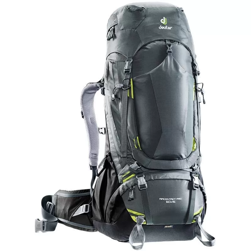 Sac Ă Dos Deuter Aircontact Pro 60+15 Graphite Black