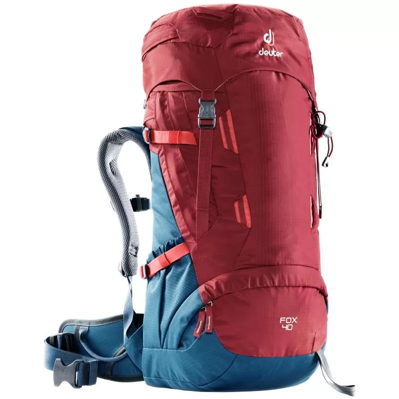 Sac Ă Dos Enfant Deuter Fox 40 Cranberry Steel