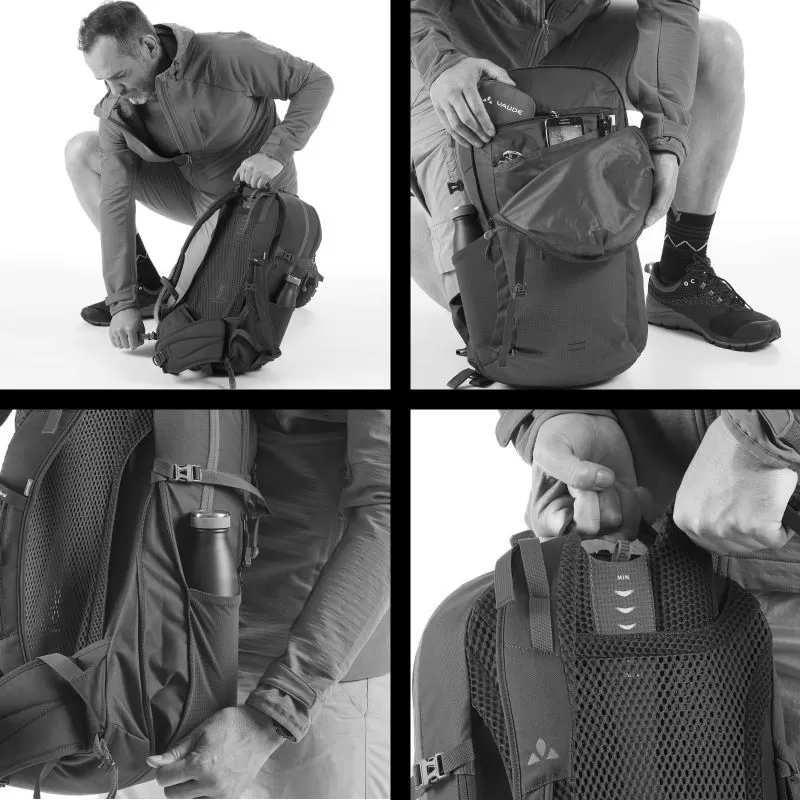 Sac à Dos Vaude Wizard 24+4 Rouge – Image 5