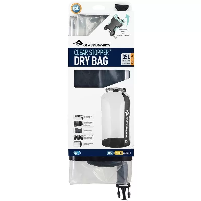 Sac étanche Transparent 13L Sea To Summit Clear Stopper – Image 2