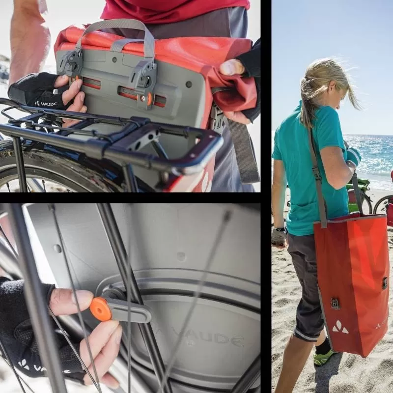 Sacoche Vélo Sacoche Arrière Vélo Vaude Aqua Back Rouge (lot De 2) – Image 3