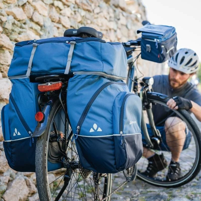 Sacoche Vélo Sacoche Arrière Vélo Vaude Karakorum Noire – Image 2