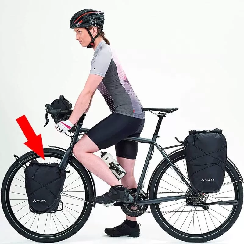 Sacoche Vélo Sacoche Avant Vélo Vaude Aqua Front Light Noire (lot De 2) – Image 3