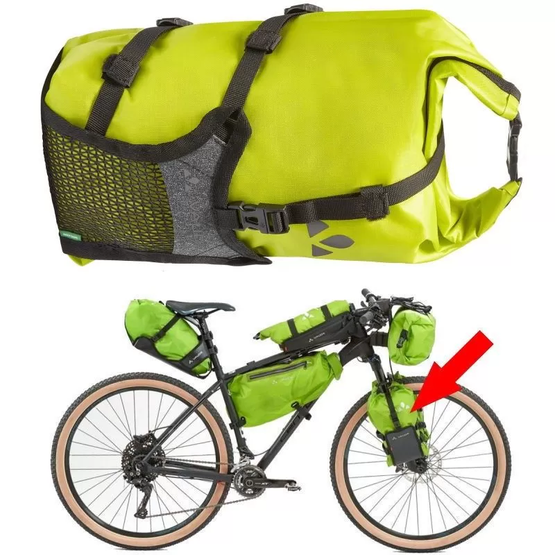 Sacoche Vélo Sacoche Avant Vélo Vaude Trailmulti II Verte