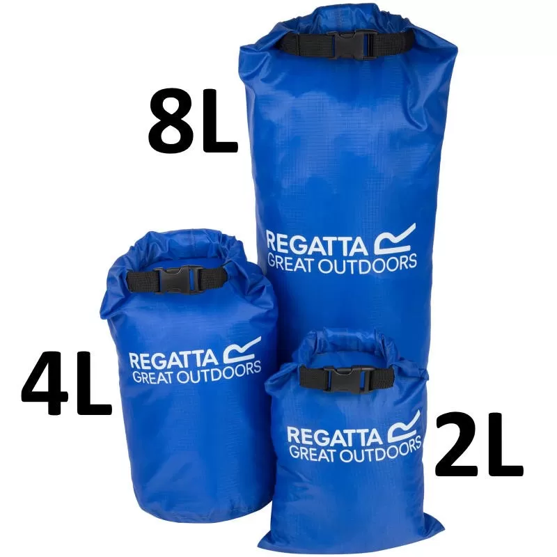 Sac étanche Sacs étanches Regatta Dry Bag Set 2L 4L 8L (lot De 3)